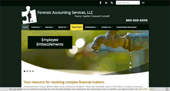 Desktop Screenshot of forensicaccountingservices.com