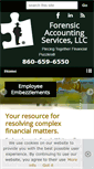 Mobile Screenshot of forensicaccountingservices.com